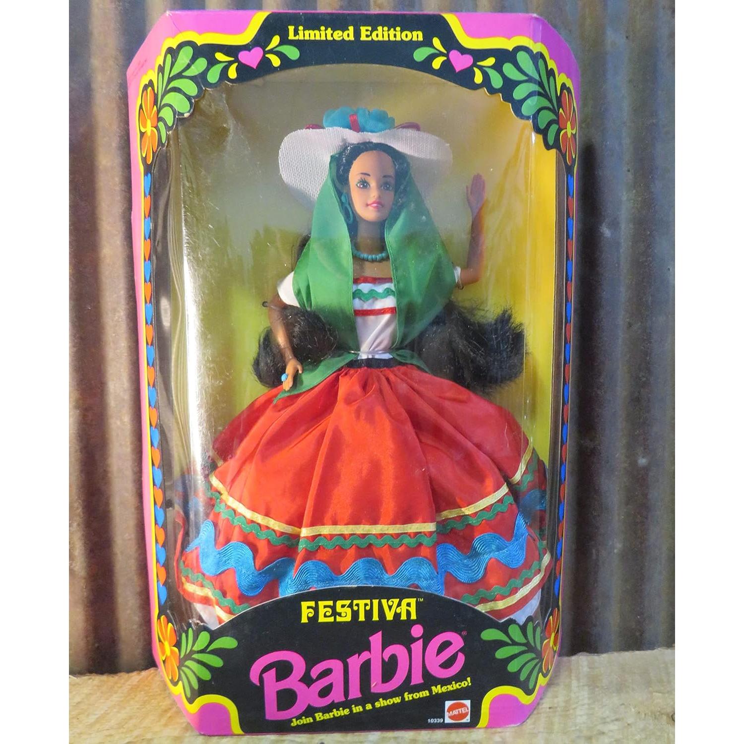 Barbie Festiva Coleccionable Mattel Edición Especial 385g