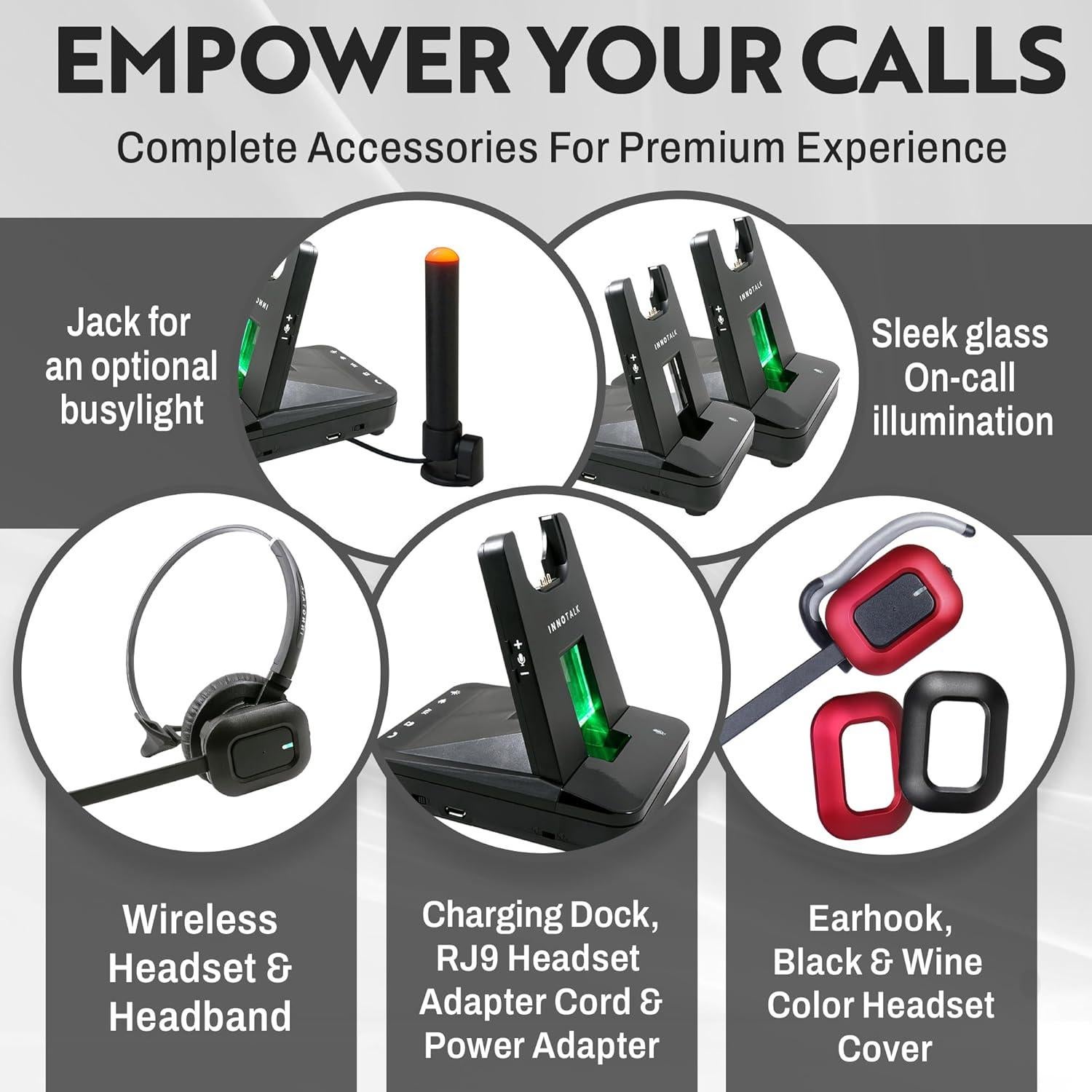 Auricular Inalámbrico DECT 6.0 Panasonic KX-NT 553/556/DT 543/546