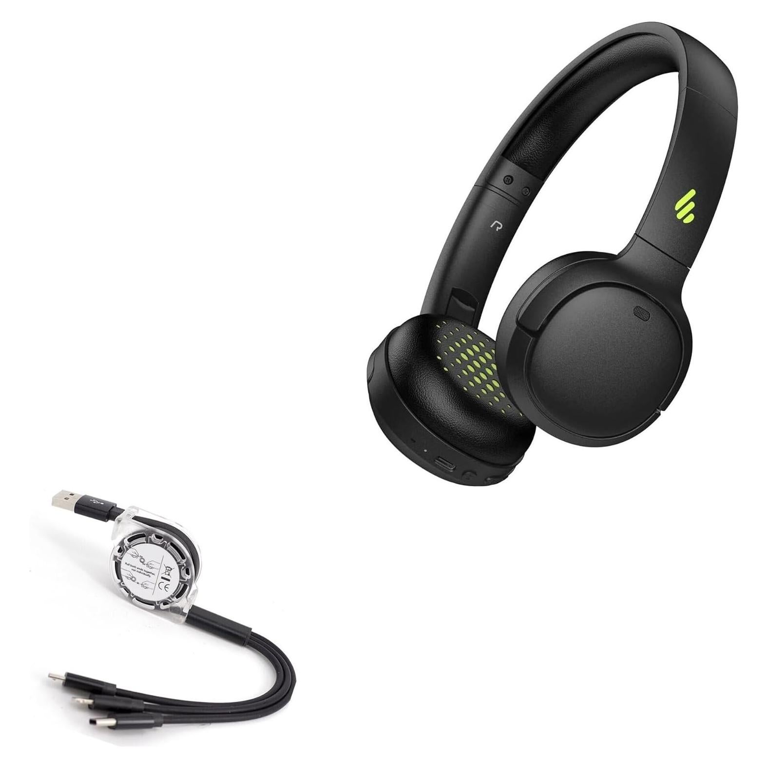Cable Retráctil BoxWave Compatible con Edifier WH500 - USB