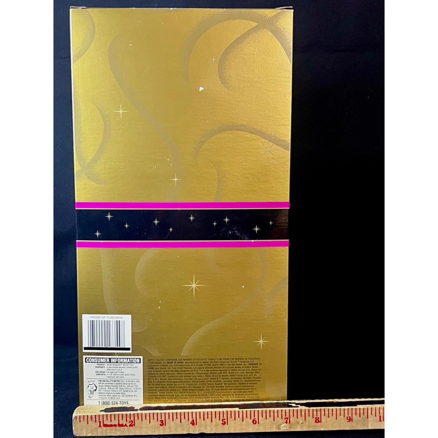 Muñeca Barbie Rapsodia Invernal Afroamericana Edición Especial