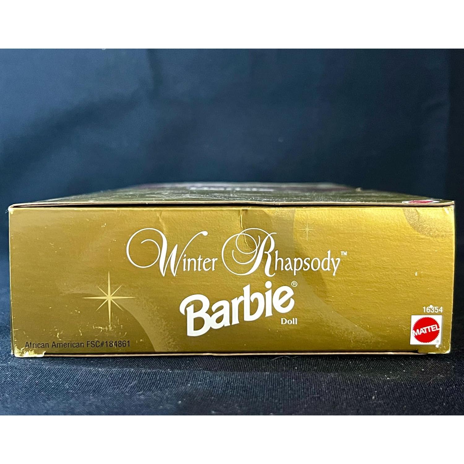 Muñeca Barbie Rapsodia Invernal Afroamericana Edición Especial