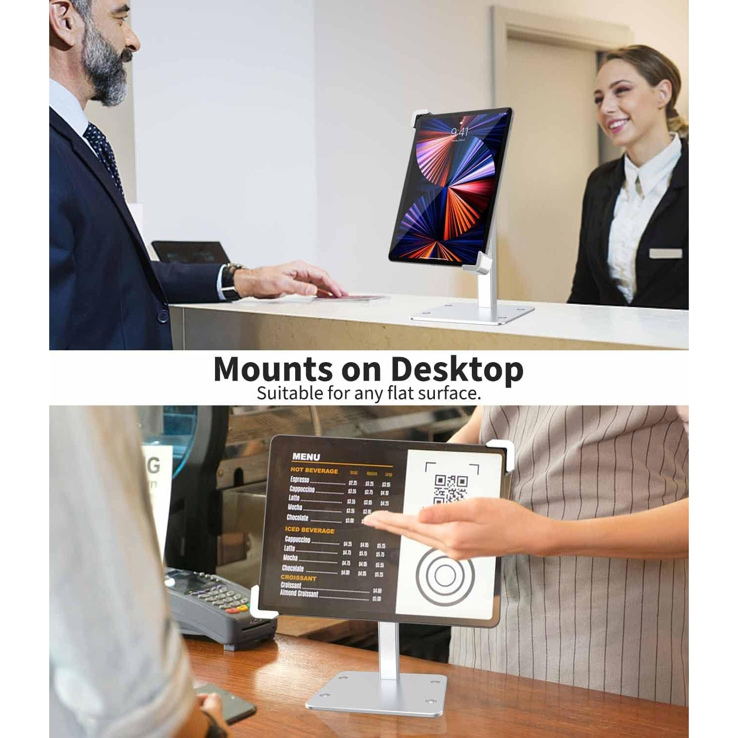 Soporte Antirrobo para Tableta Dosvsi 9-14" con Cerradura