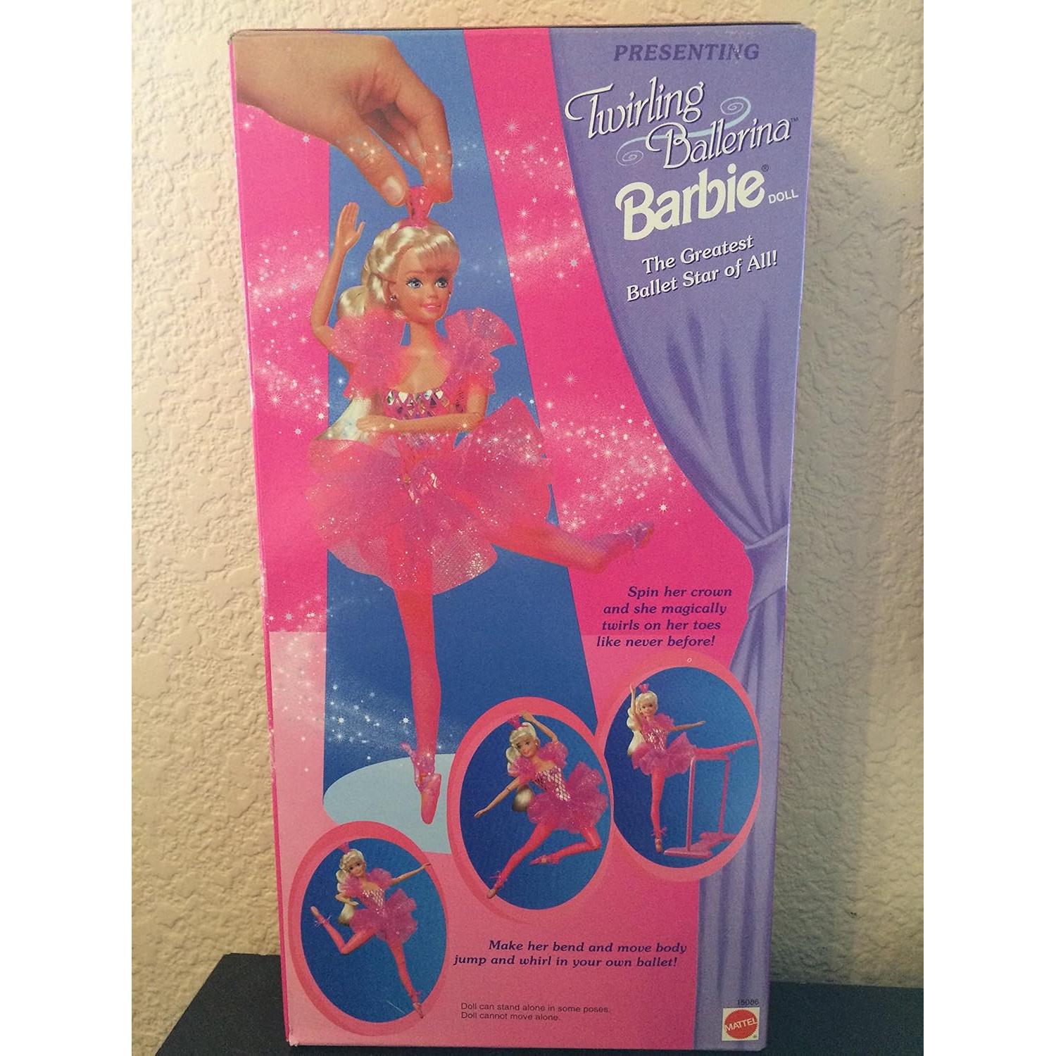 Muñeca Bailarina Giratoria Barbie Mattel 32.77x16.76cm