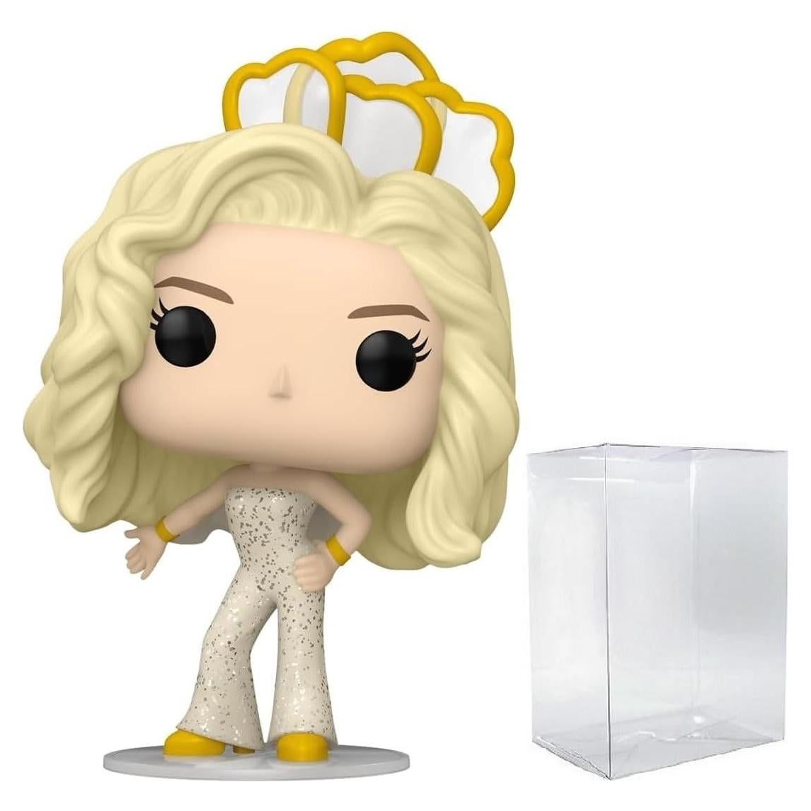 Figura de Vinilo Funko Gold Disco Barbie 9.53 cm con Protector