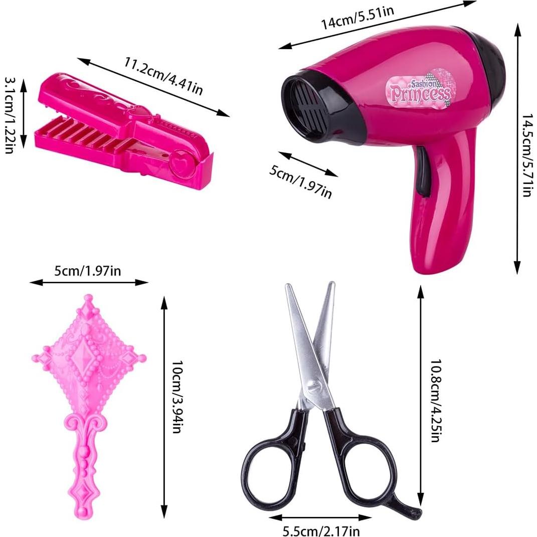 Kit de Juguete de Maquillaje y Estilismo de Cabello Keetopteep - 35 Piezas