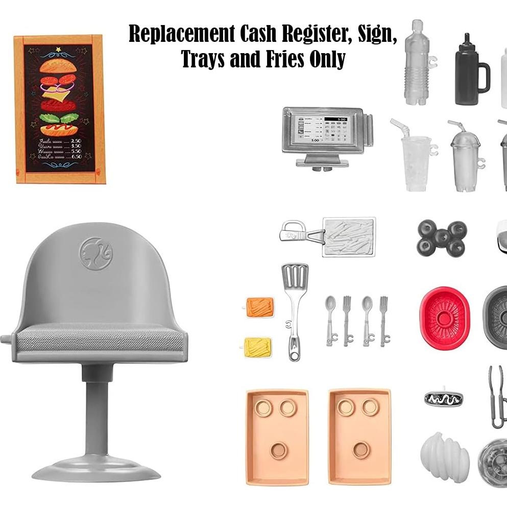 Piezas de Repuesto para Camión de Comida Barbie GMW07
