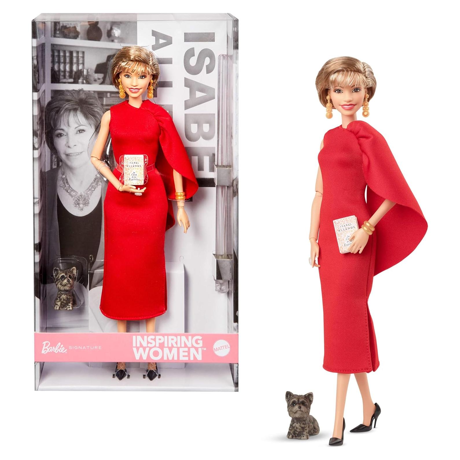 Muñeca Barbie Isabel Allende Mujeres Inspiradoras 340g