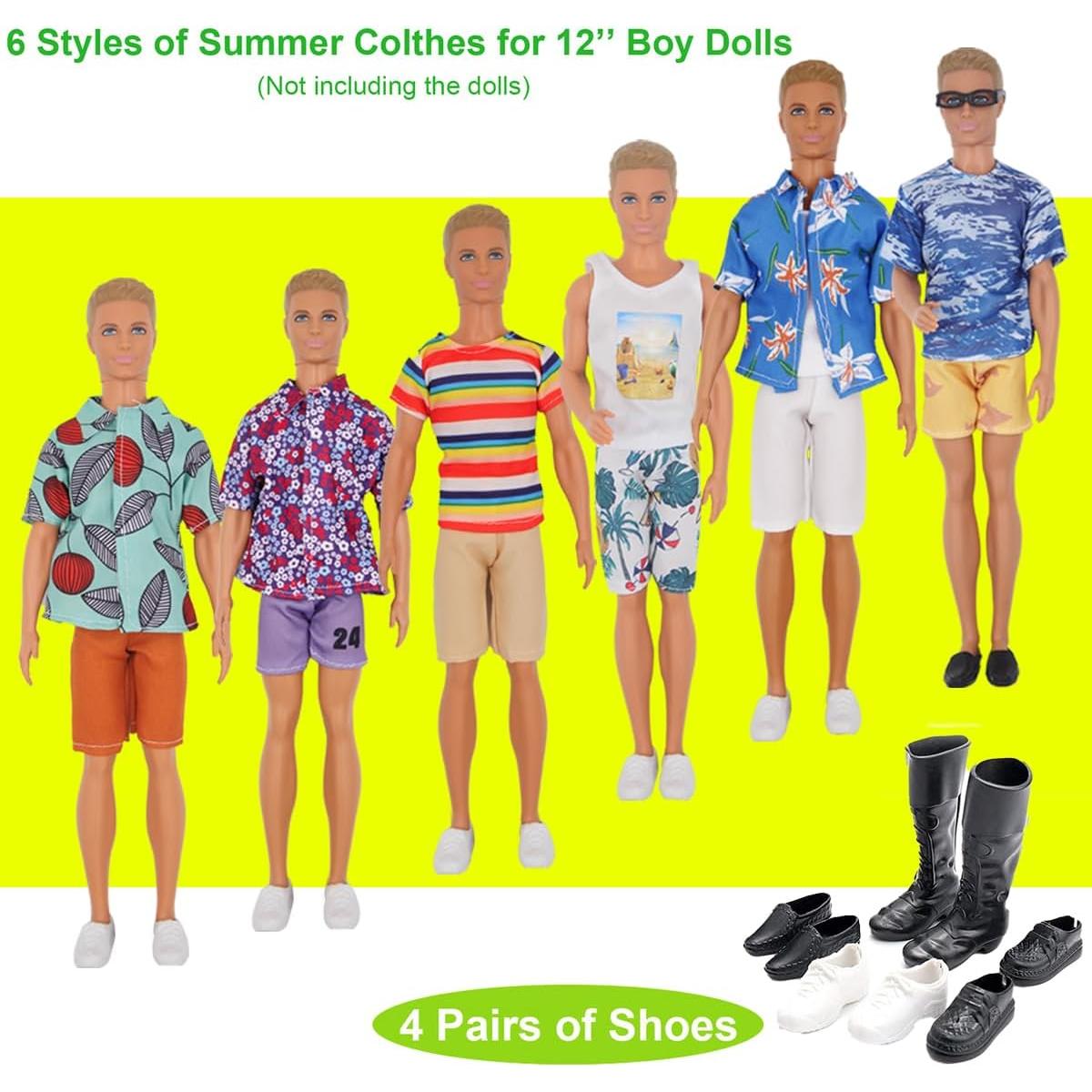 89 Piezas Ropa y Accesorios para Muñecos 30 y 29 cm ZTWEDEN