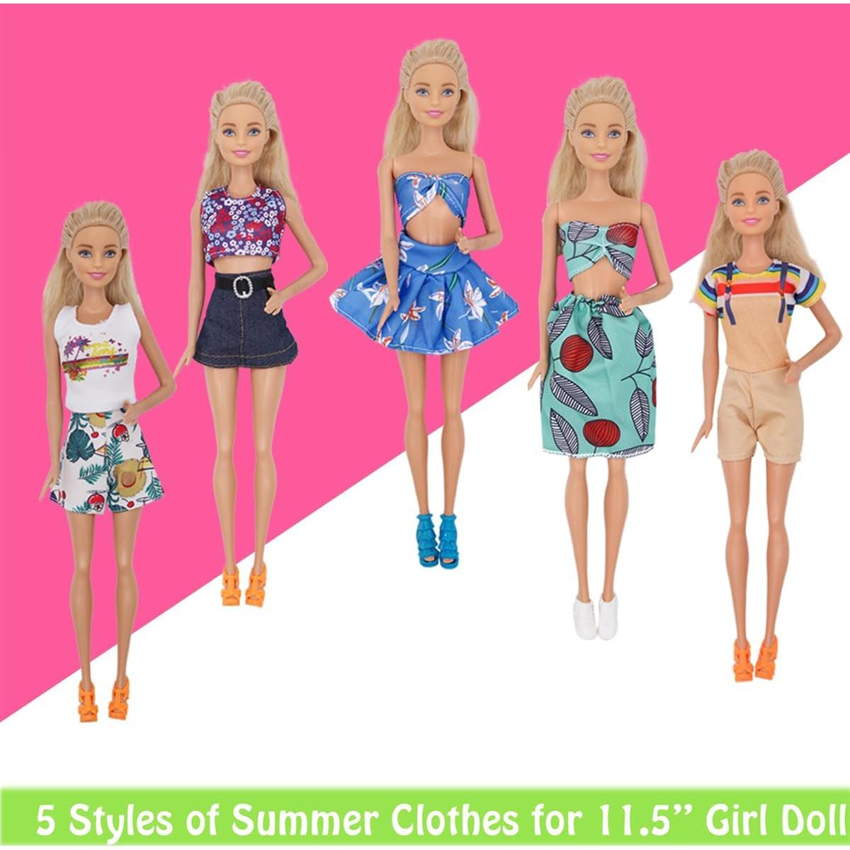 89 Piezas Ropa y Accesorios para Muñecos 30 y 29 cm ZTWEDEN