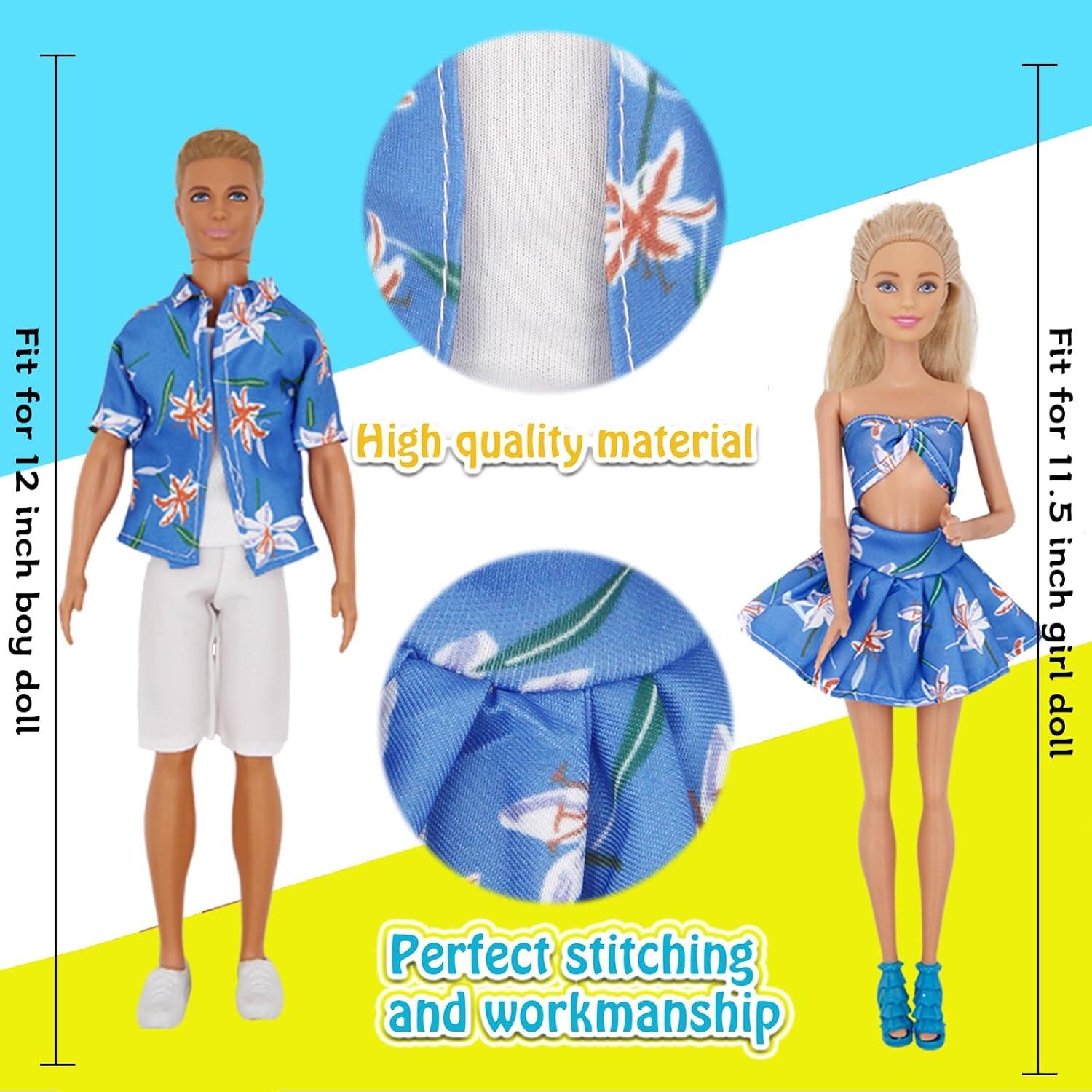 89 Piezas Ropa y Accesorios para Muñecos 30 y 29 cm ZTWEDEN