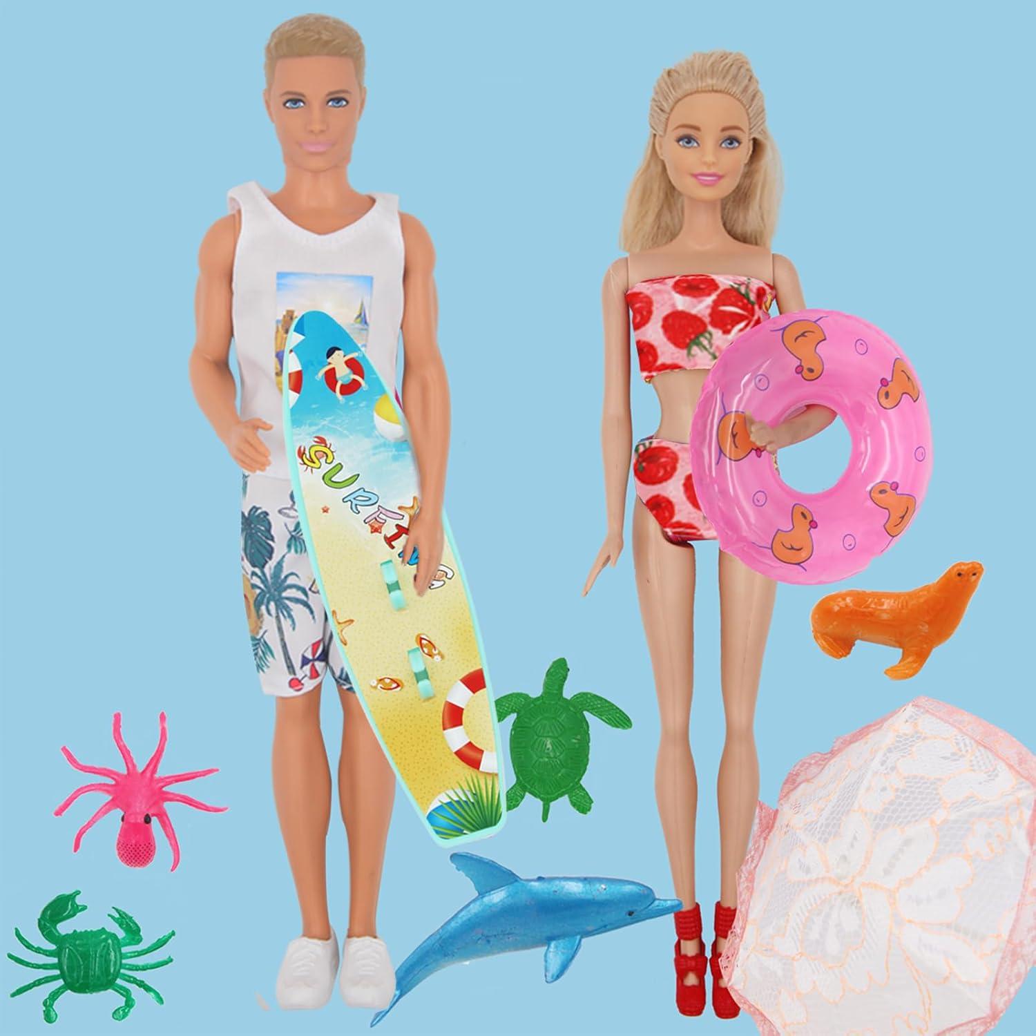 89 Piezas Ropa y Accesorios para Muñecos 30 y 29 cm ZTWEDEN