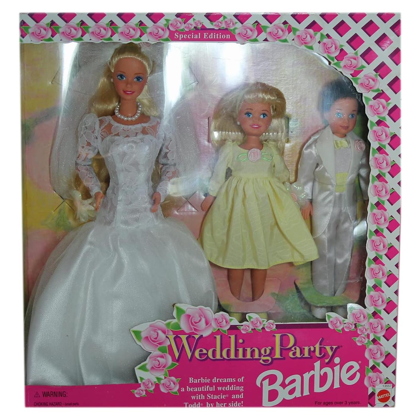 Conjunto de Regalo Fiesta Boda Barbie Edición Especial Mattel