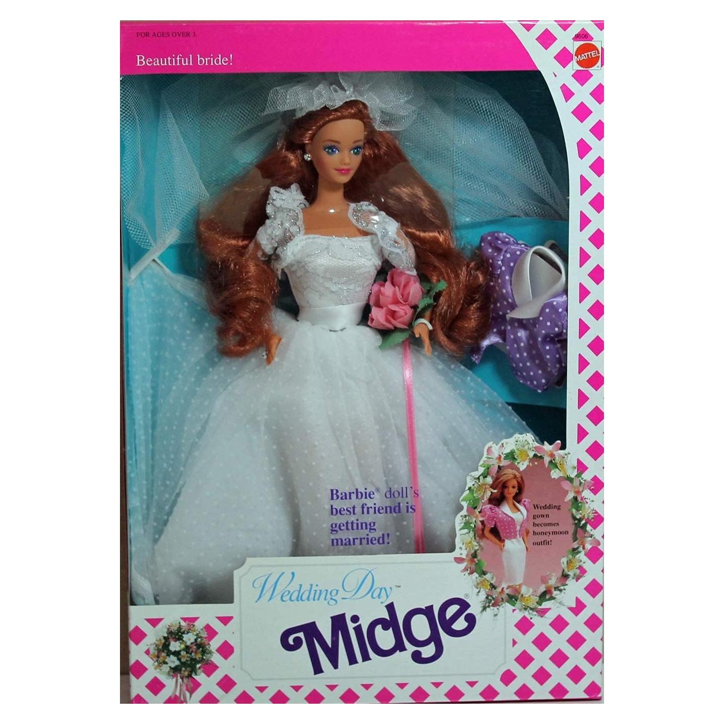 Muñeca Barbie Día de Boda Midge Edición Especial 33.5cm