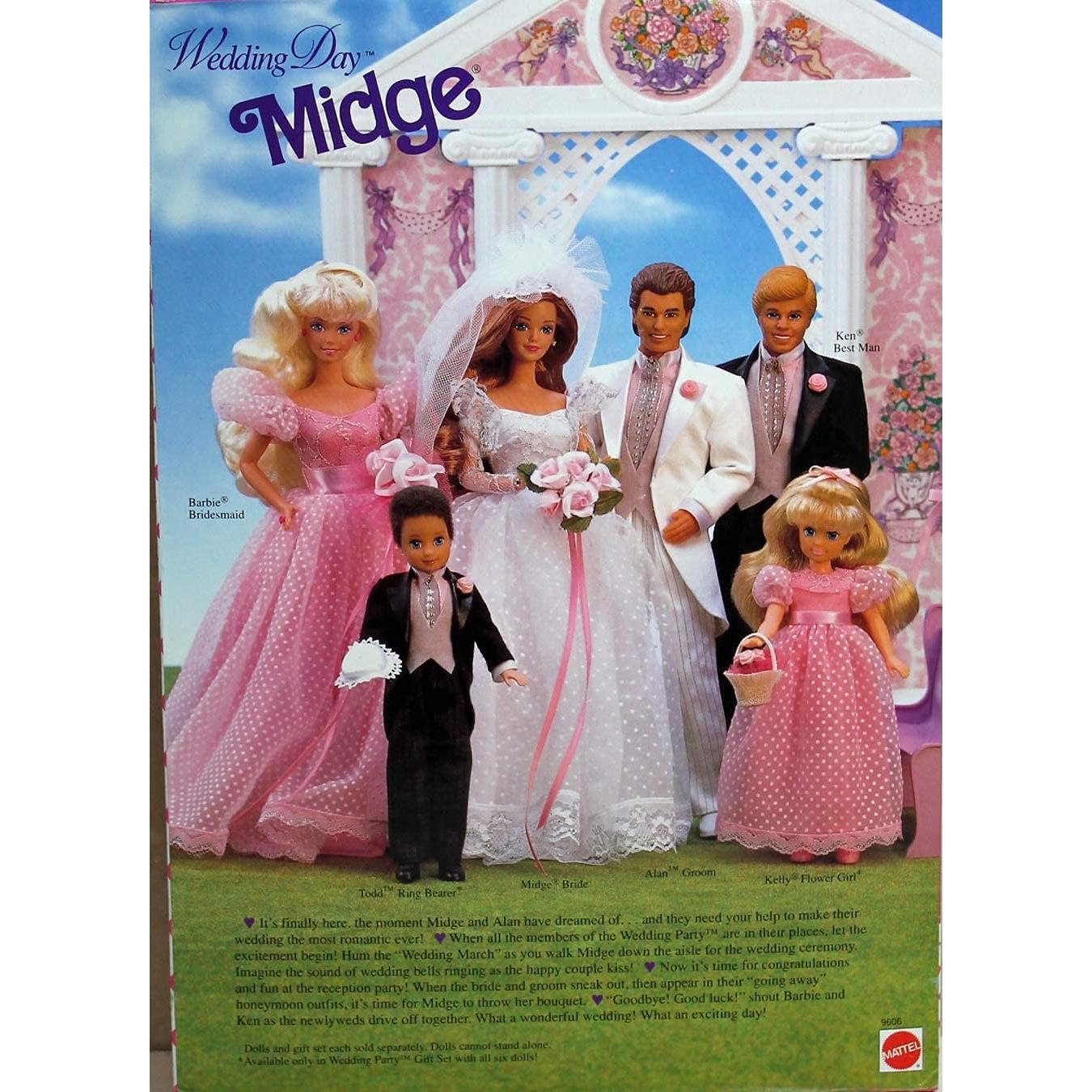 Muñeca Barbie Día de Boda Midge Edición Especial 33.5cm