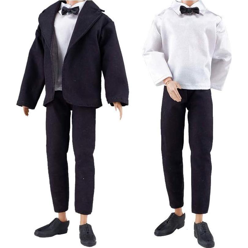 Conjunto de Boda E-TING para Muñecas con Velo y Traje