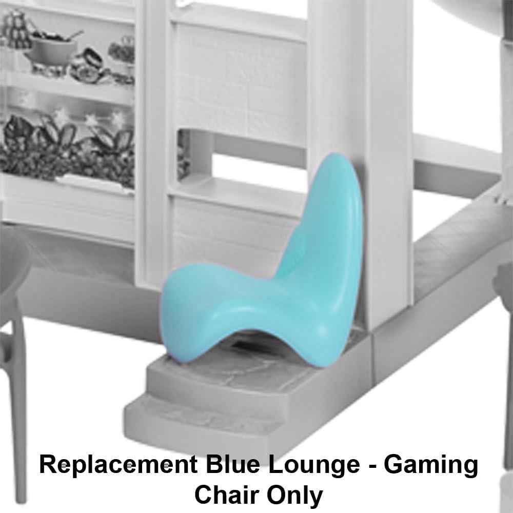 Sillón Azul de Reemplazo para Casa de Muñecas Barbie HMX10