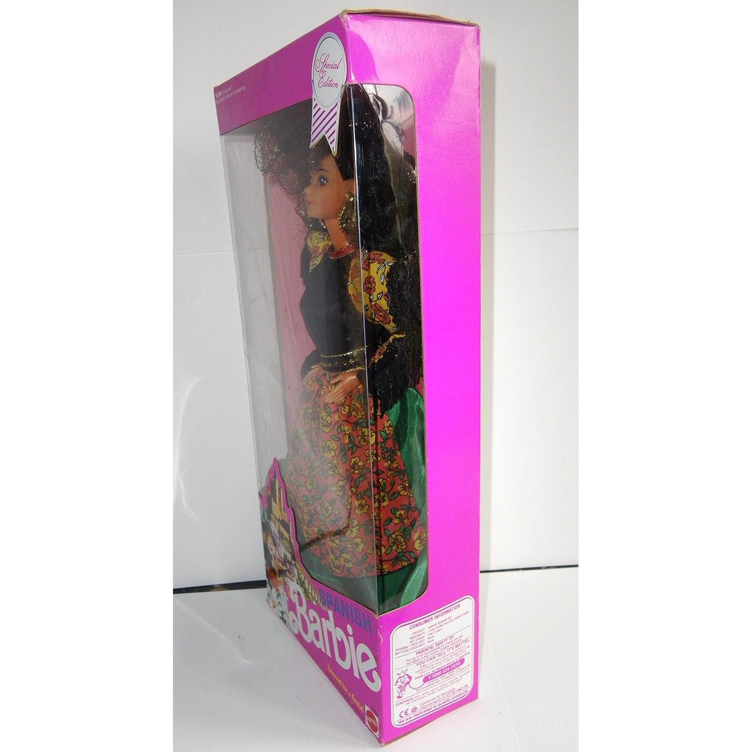 Muñeca Barbie Española 1991 Edición Especial 30.48 cm