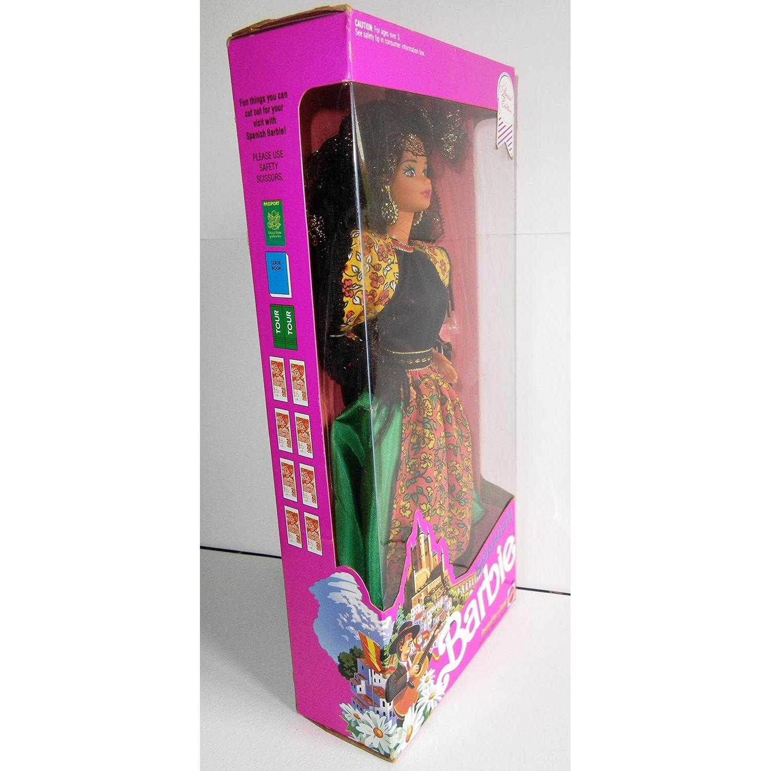 Muñeca Barbie Española 1991 Edición Especial 30.48 cm