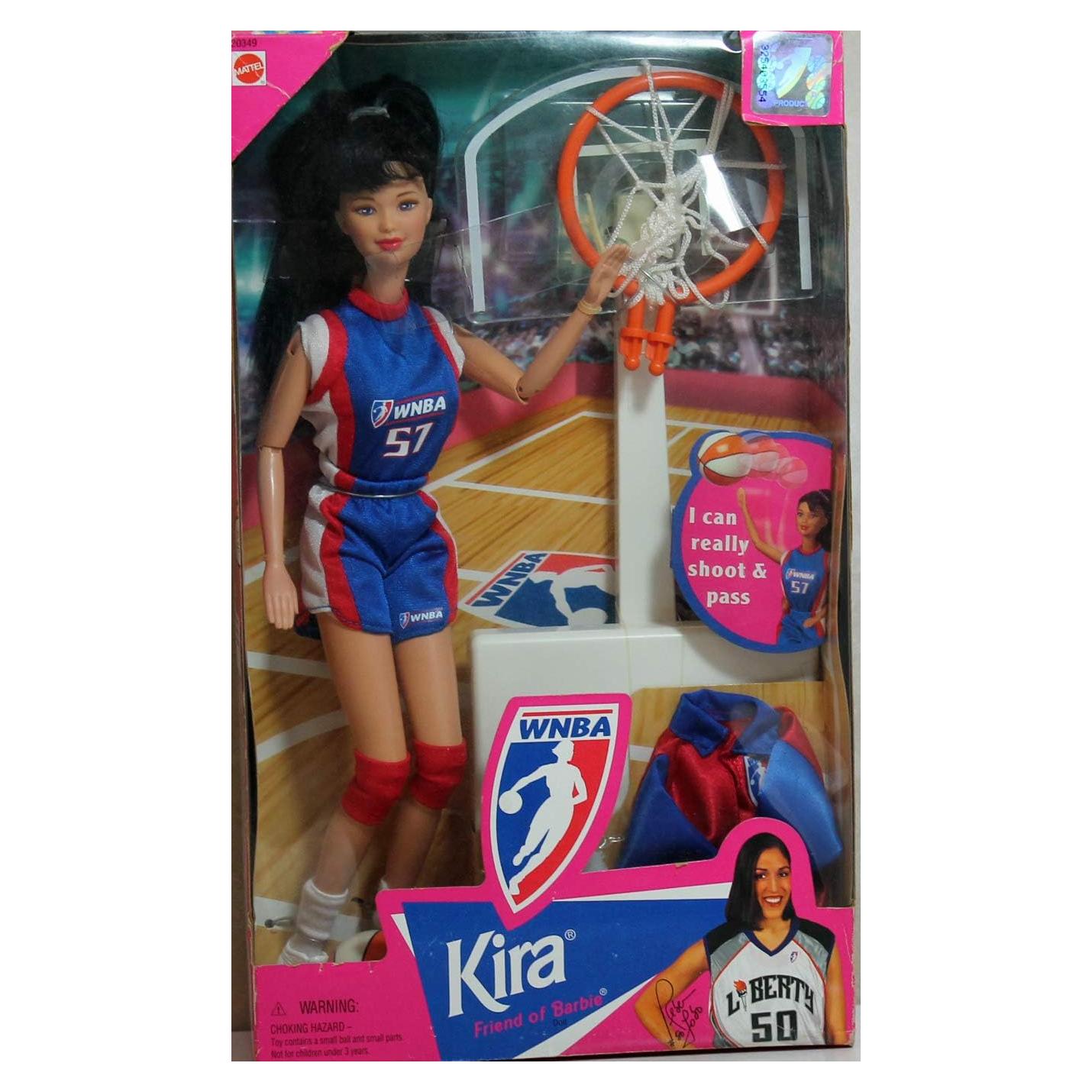 Muñeca Kira WNBA Barbie Mattel 1998 Edición Especial