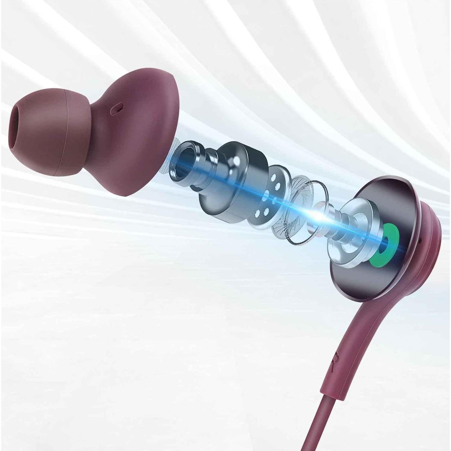 Auriculares UrbanX UXM20 In-Ear con Micrófono y Control de Volumen