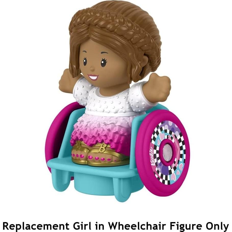 Figura de Reemplazo Niña en Silla de Ruedas Mattel HGP69