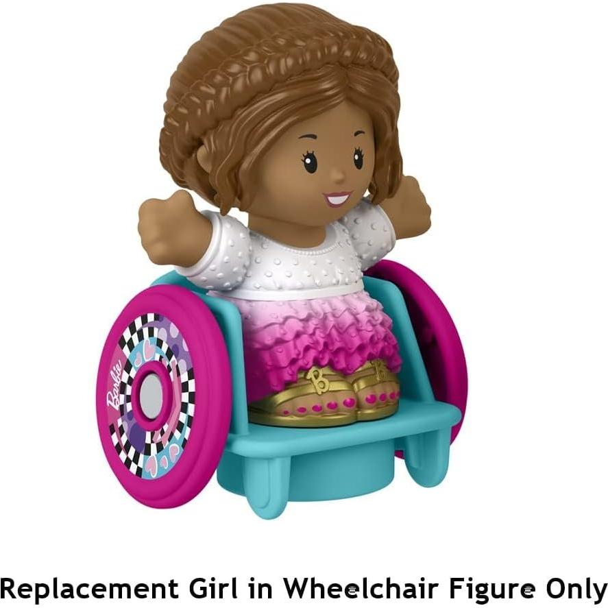 Figura de Reemplazo Niña en Silla de Ruedas Mattel HGP69