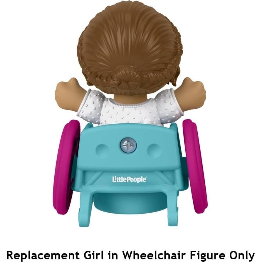 Figura de Reemplazo Niña en Silla de Ruedas Mattel HGP69
