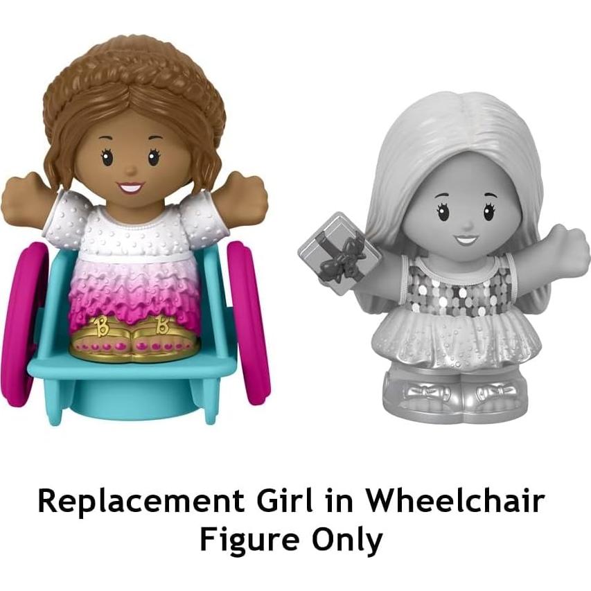 Figura de Reemplazo Niña en Silla de Ruedas Mattel HGP69