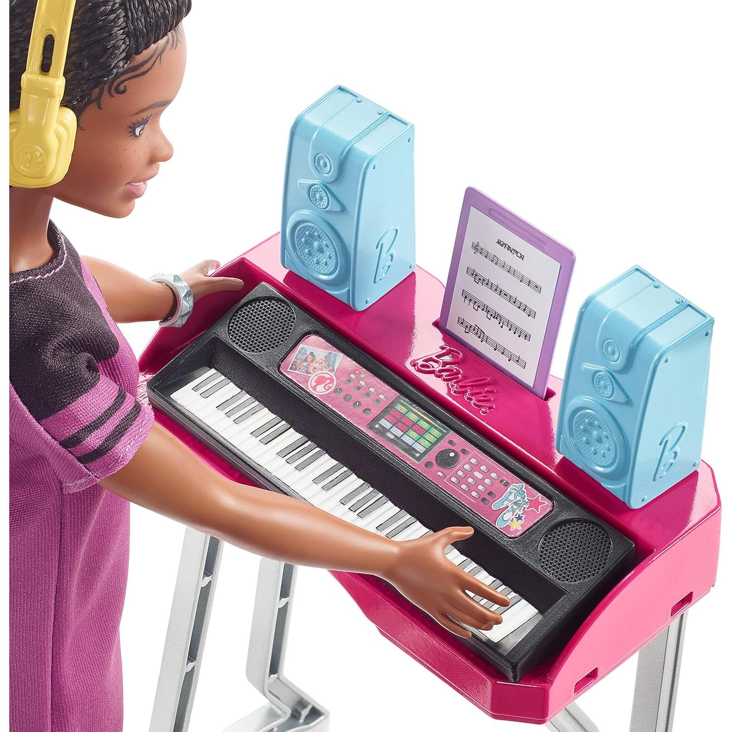 Barbie Brooklyn Roberts con Set de Juego de Música 29.2 cm