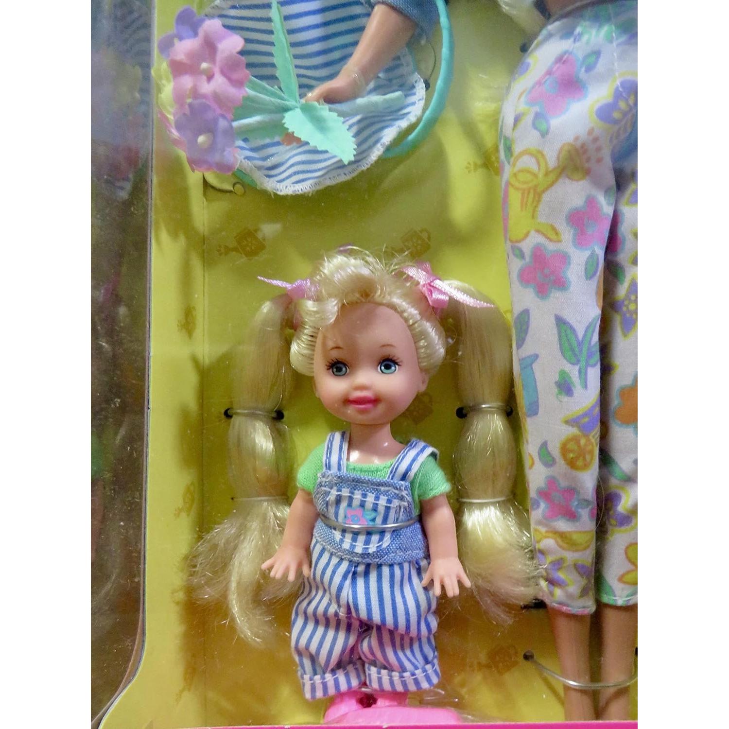 Conjunto de Jardinería Barbie y Kelly Mattel 1996 - 2 Muñecas y Accesorios