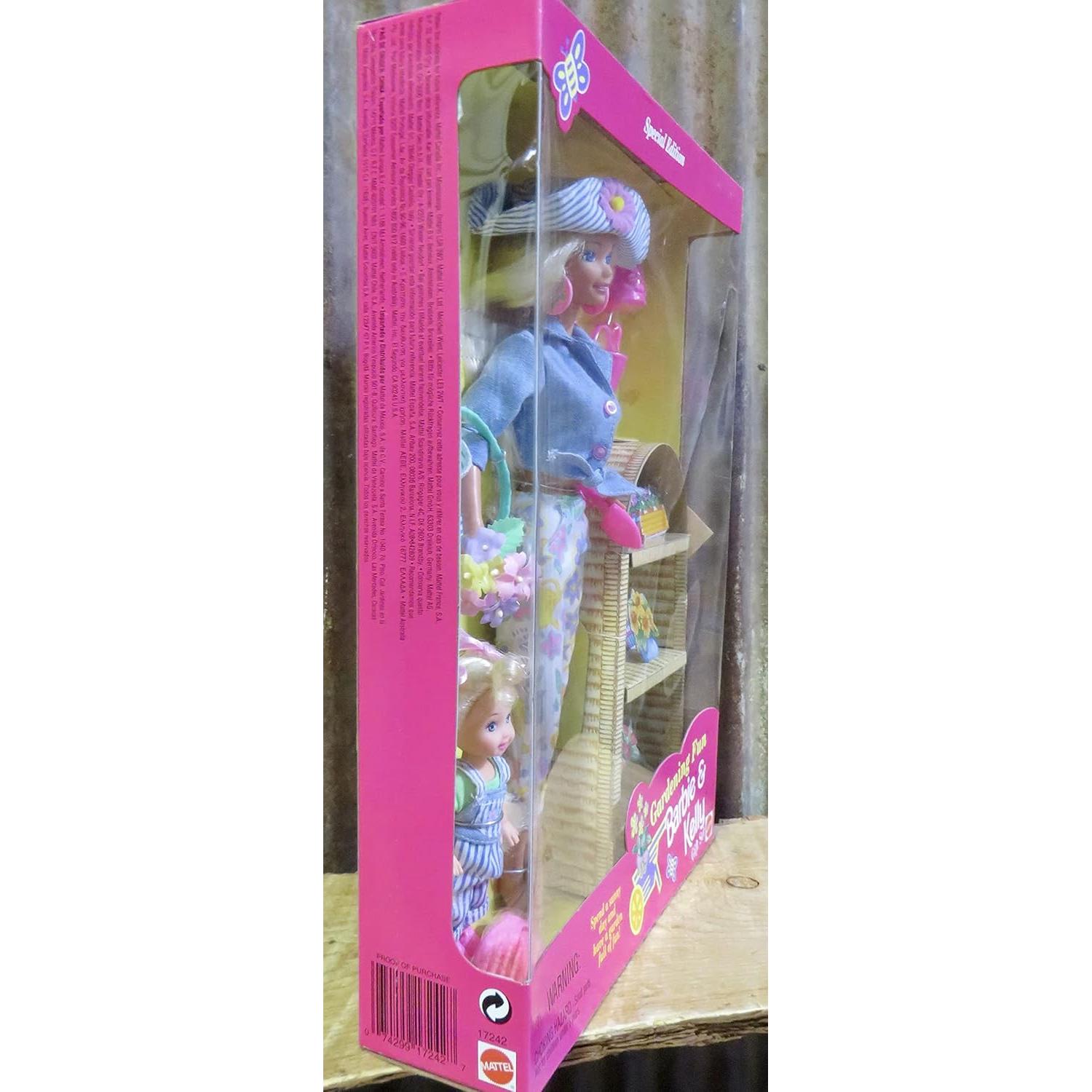 Conjunto de Jardinería Barbie y Kelly Mattel 1996 - 2 Muñecas y Accesorios