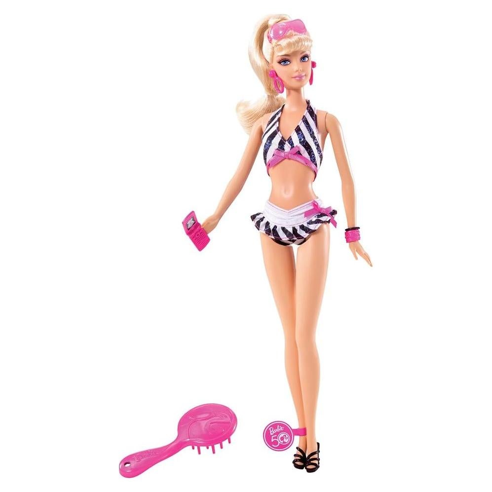 Muñeca de Baño Barbie 50 Aniversario Mattel 2009
