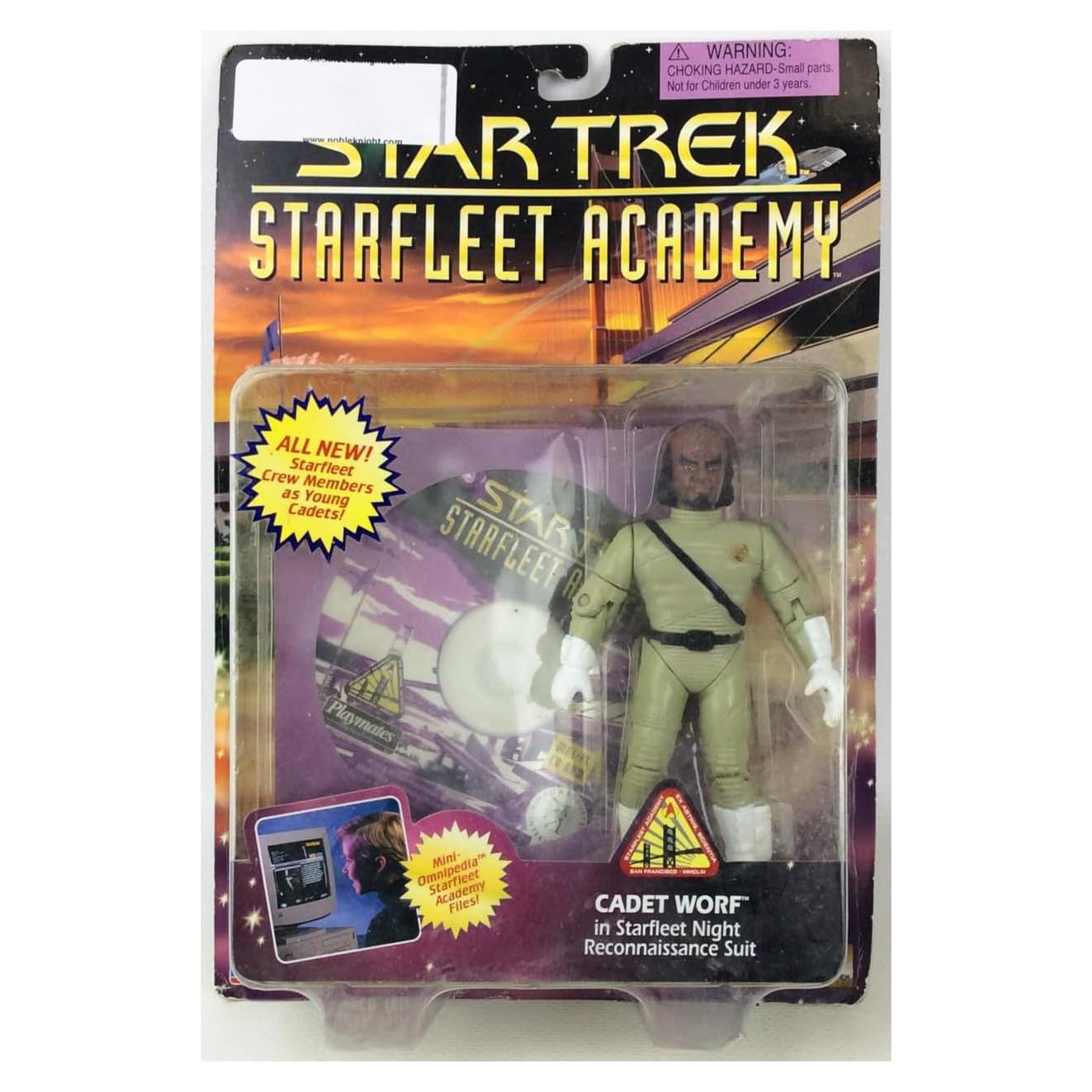 Figura de Acción Barbie Star Trek Cadete Worf 27.7 cm