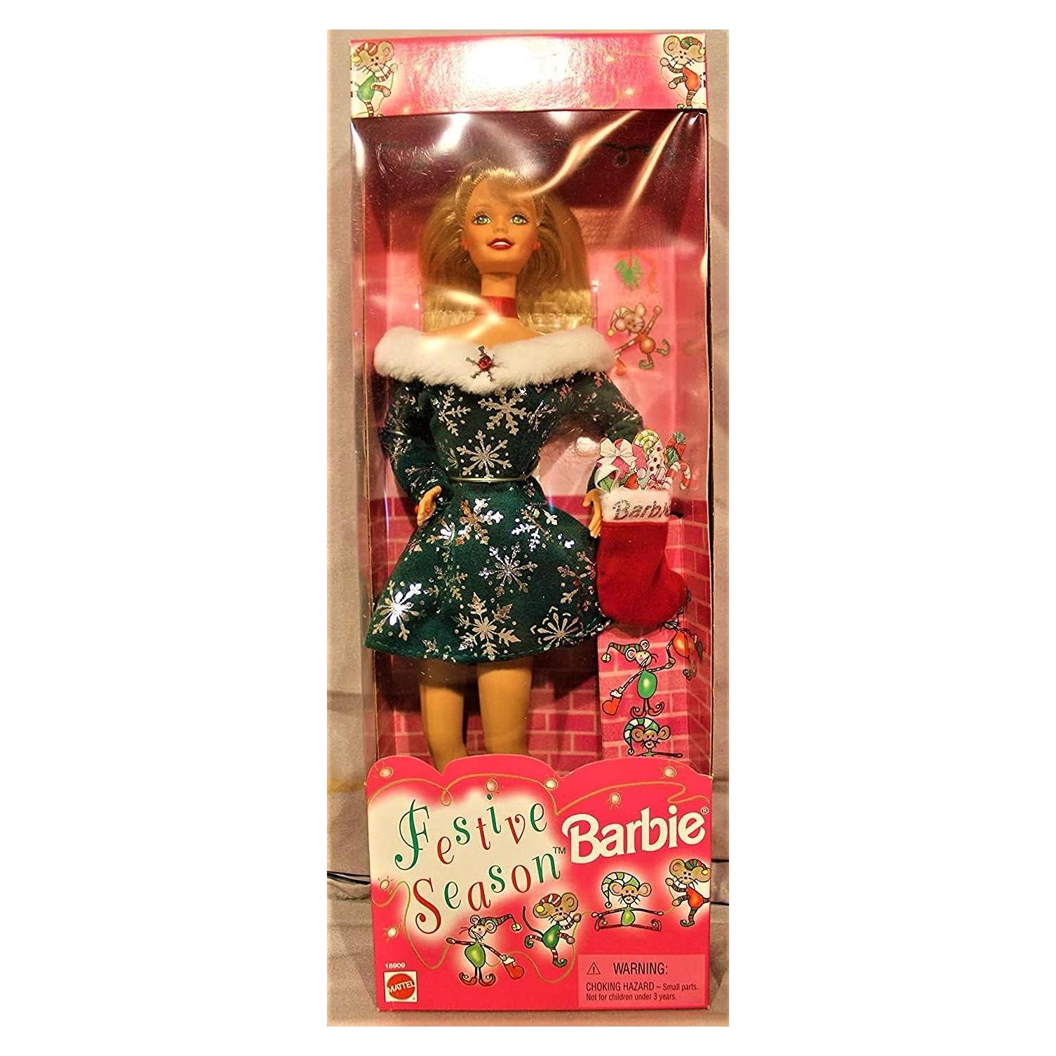 Muñeca Barbie Edición Especial Festiva 1997 - Mattel 29.21 cm