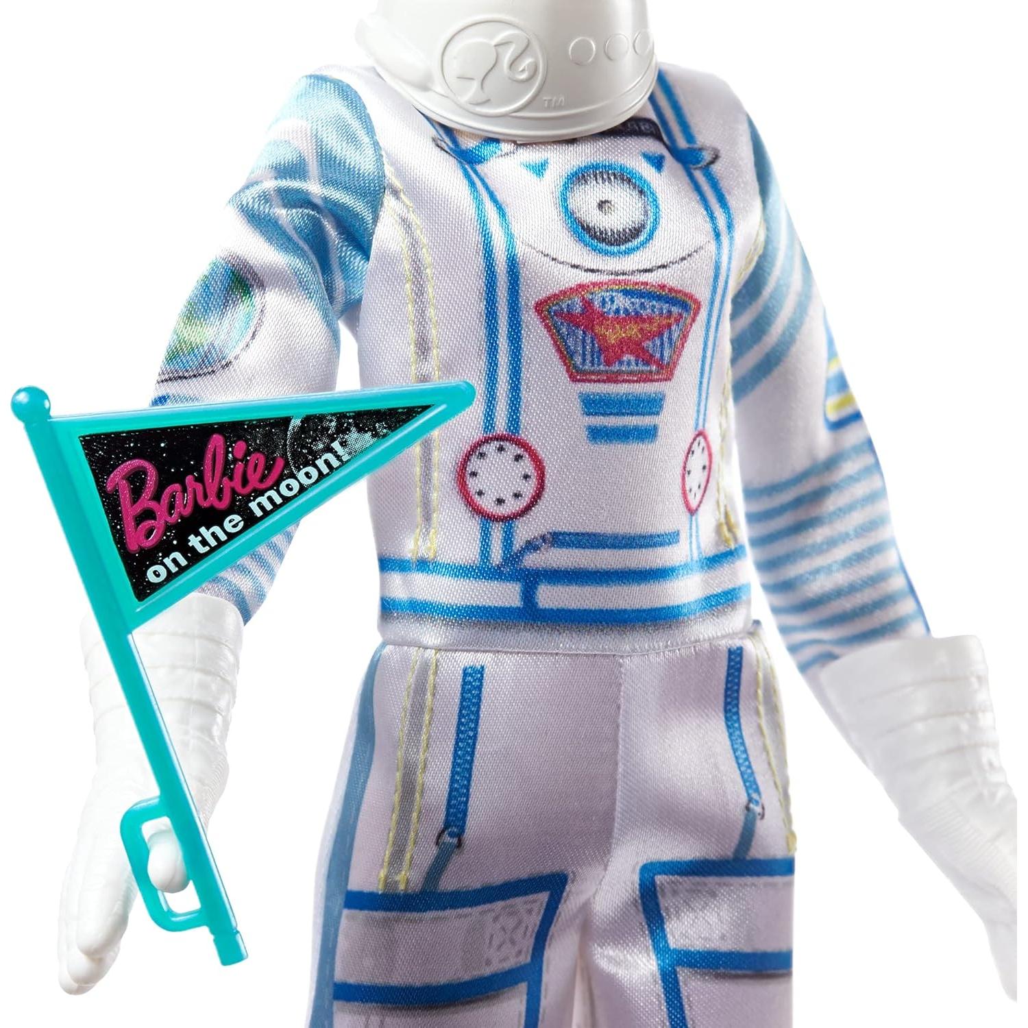 Muñeca Astronauta Barbie Descubrimiento Espacial con Accesorios