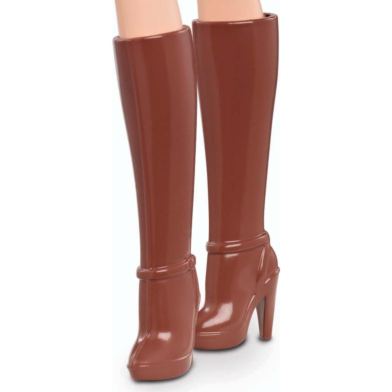 Muñeca Barbie Coleccionista Look Compradora Ciudad Vestido Blanco