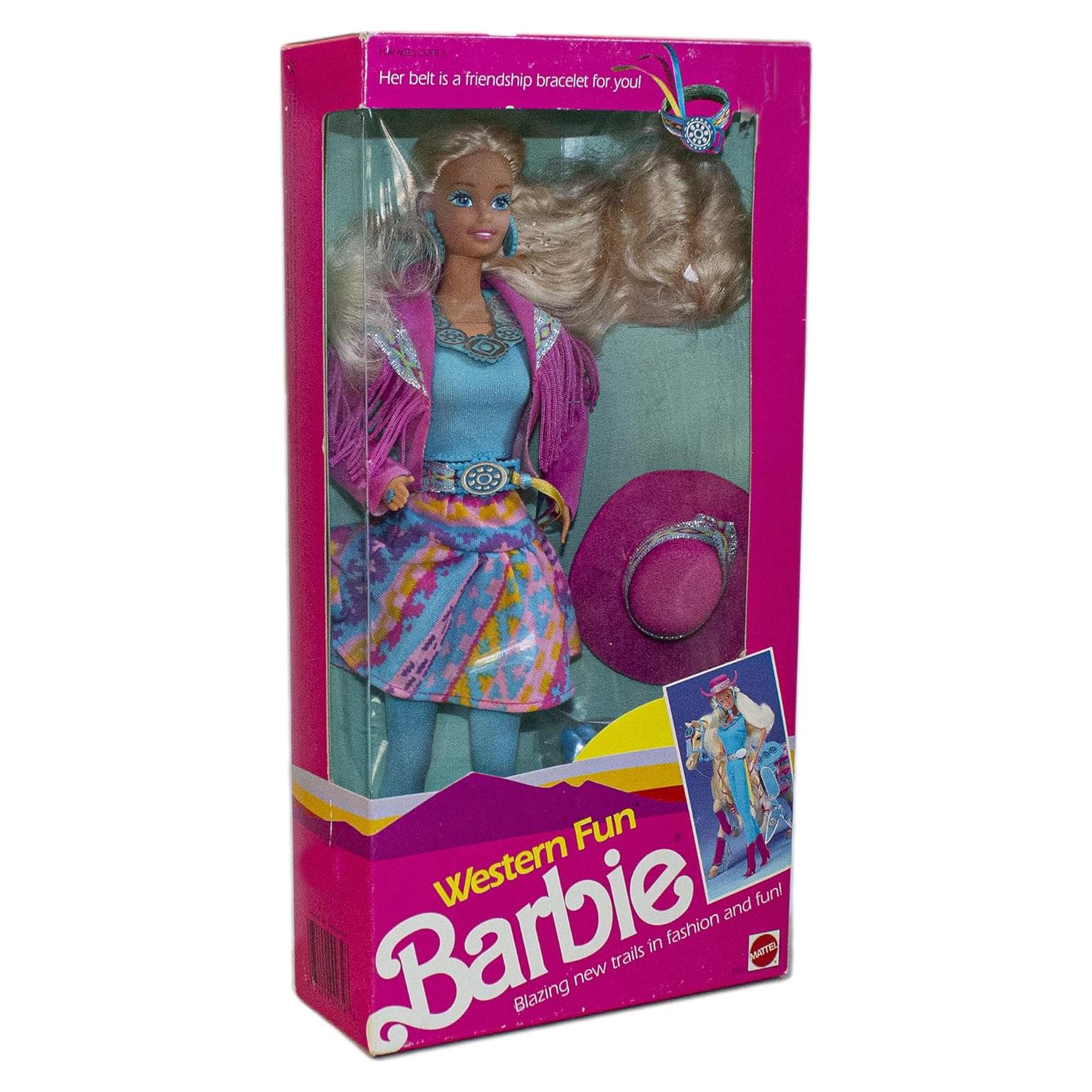 Western Fun Barbie - #9932 - Mattel