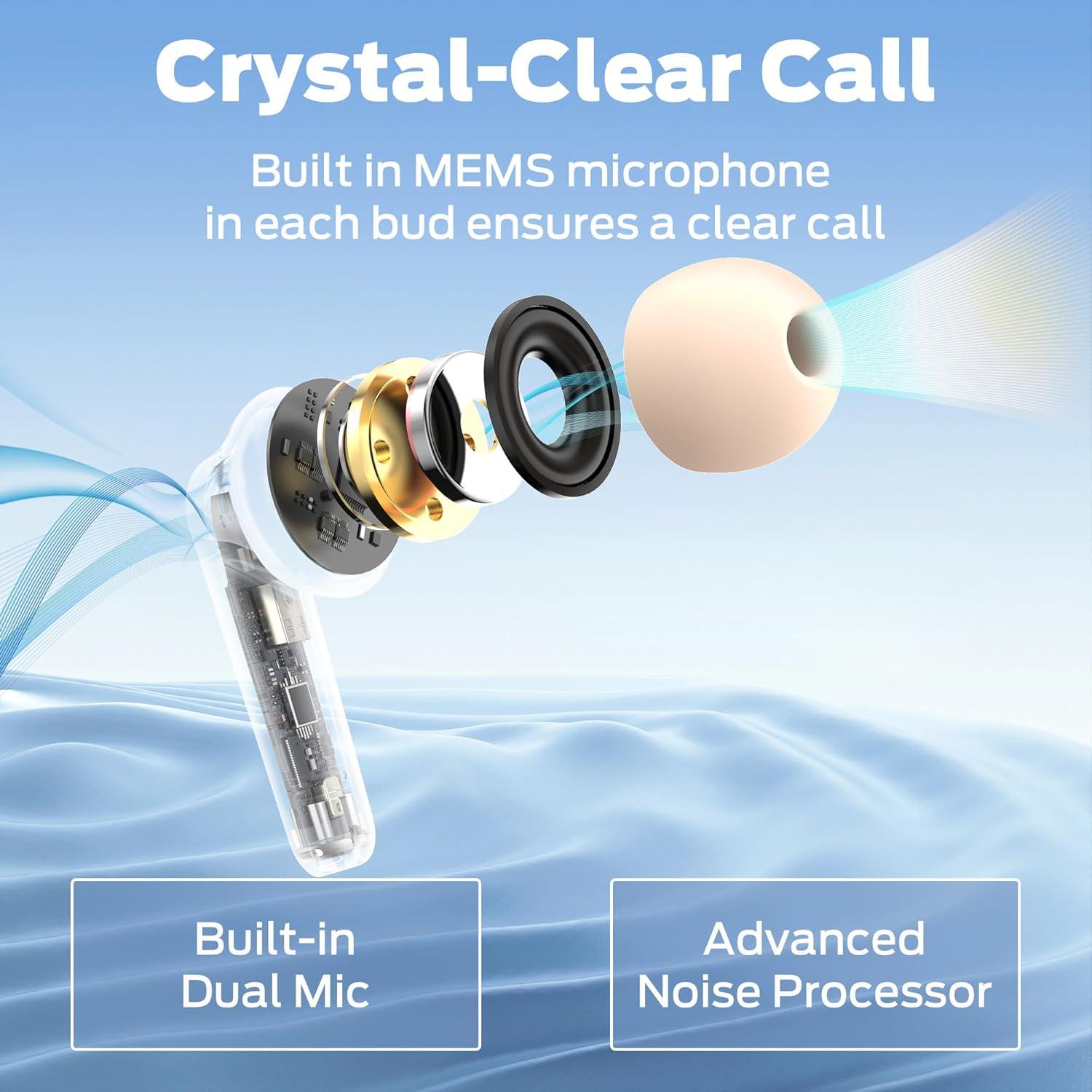 Auriculares Inalámbricos Monster N-Lite 203 AirLinks, Bluetooth 5.3, 30h Batería, IPX6