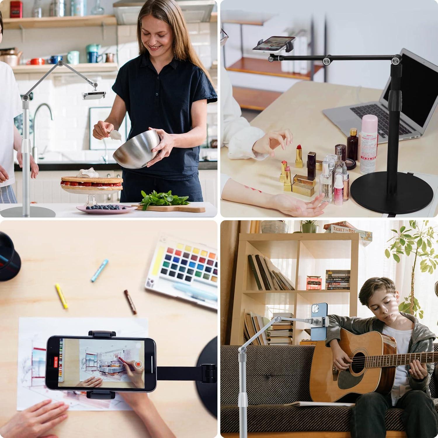 Soporte de Mesa Viozon AP-4P Ajustable para Tablet y Teléfono