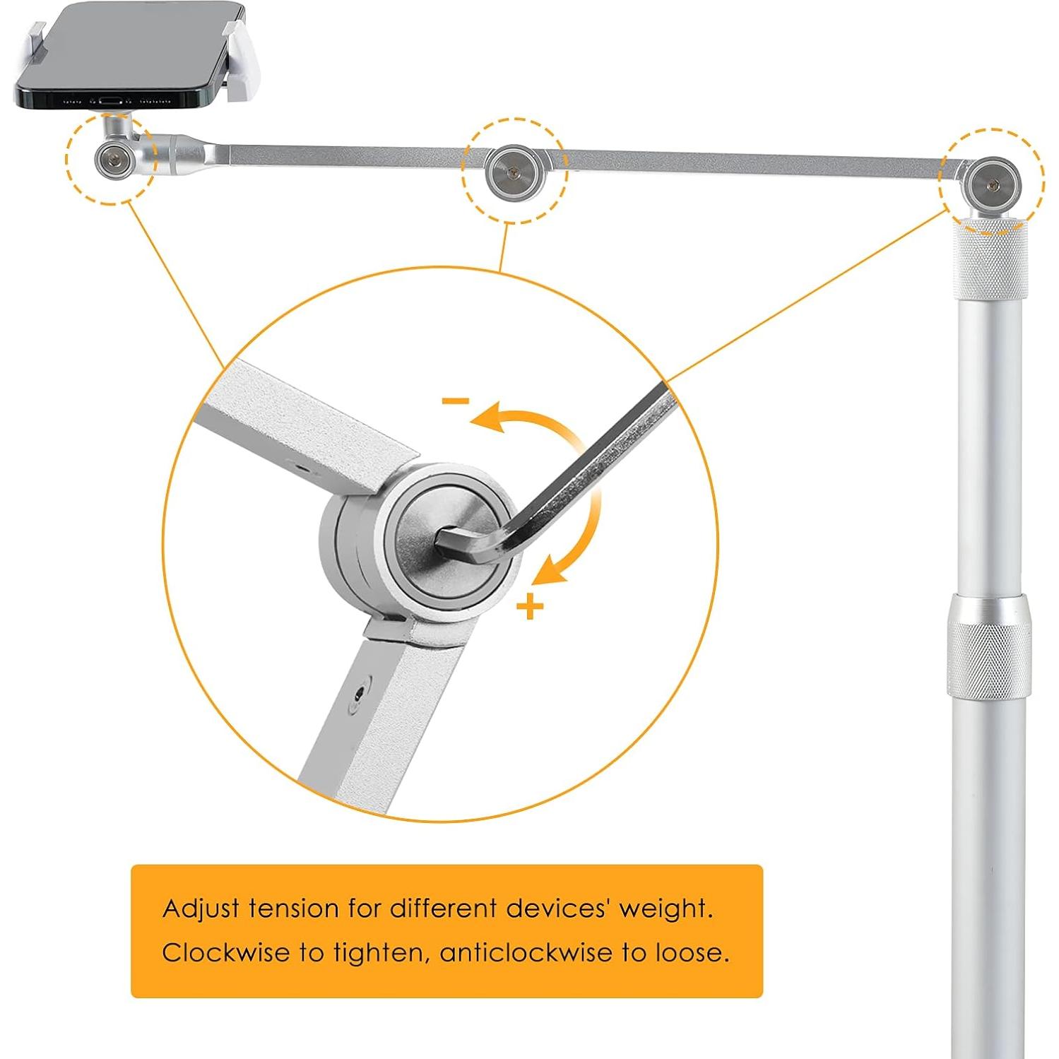 Soporte de Mesa Viozon AP-4P Ajustable para Tablet y Teléfono