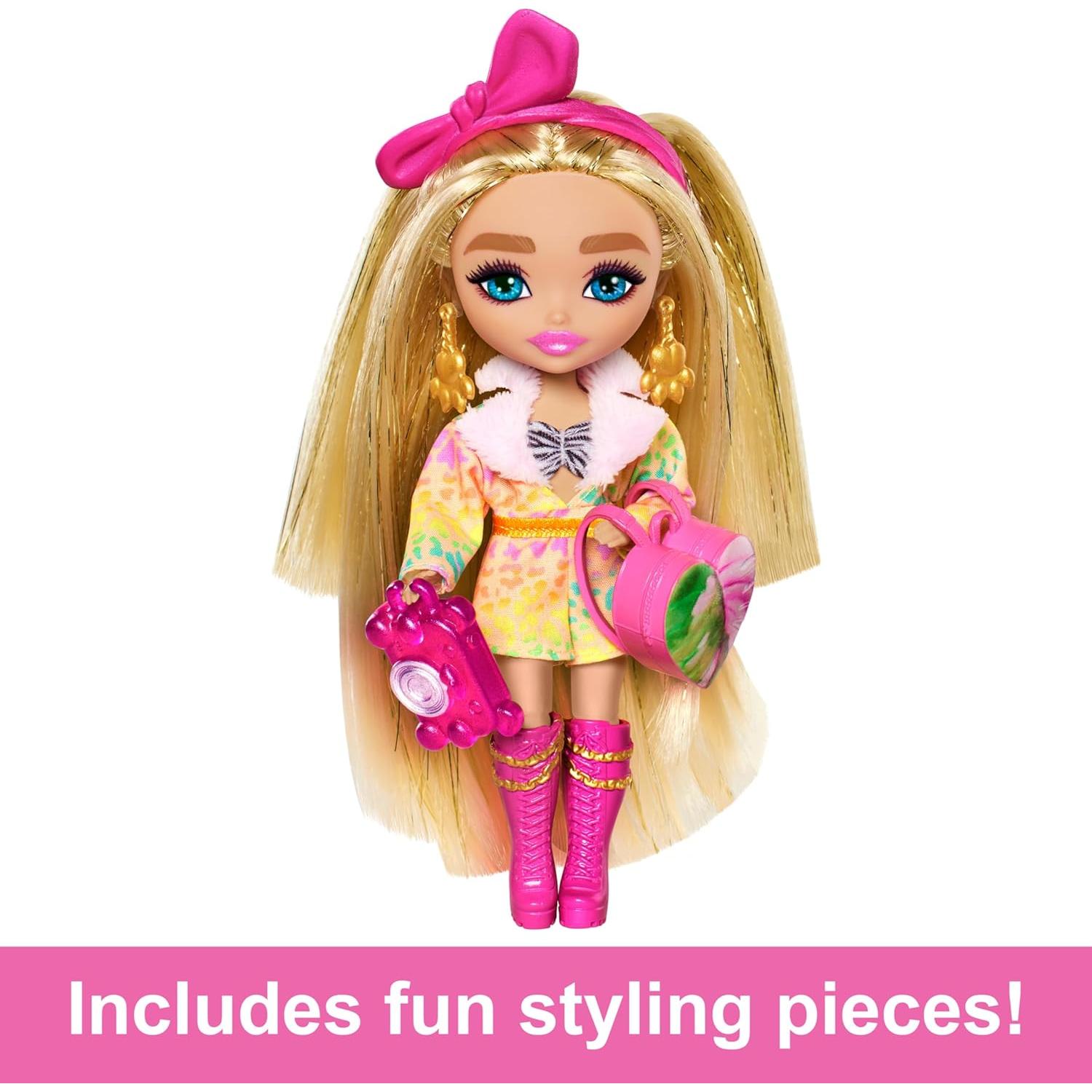 Muñeca de Viaje Barbie Extra Fly Minis Look Safari 13.97 cm