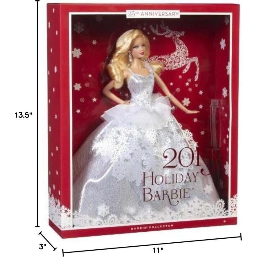 Muñeca Barbie Coleccionista 2013 Vacaciones Plateada