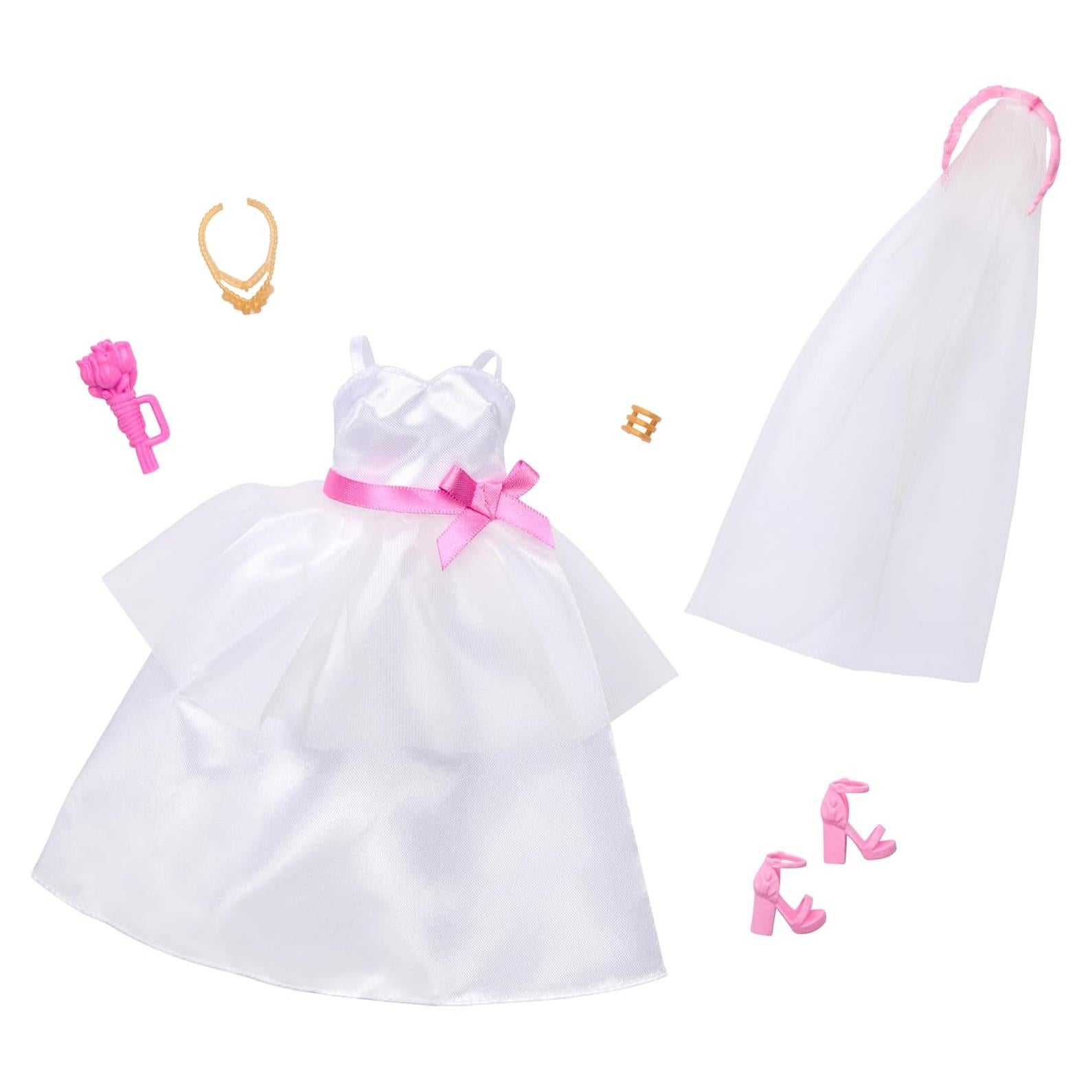 Conjunto de Moda Nupcial Barbie con Accesorios - Mattel