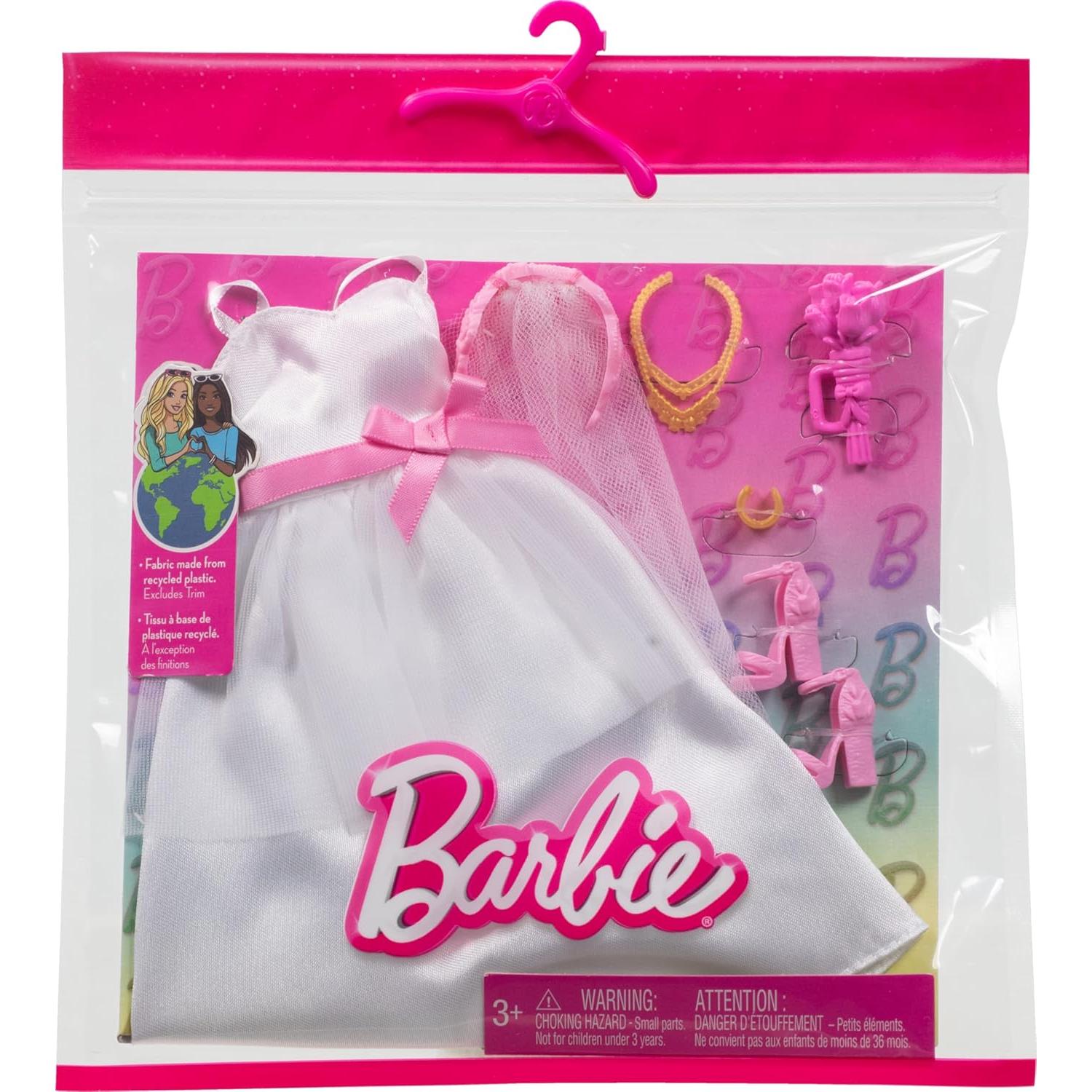 Conjunto de Moda Nupcial Barbie con Accesorios - Mattel