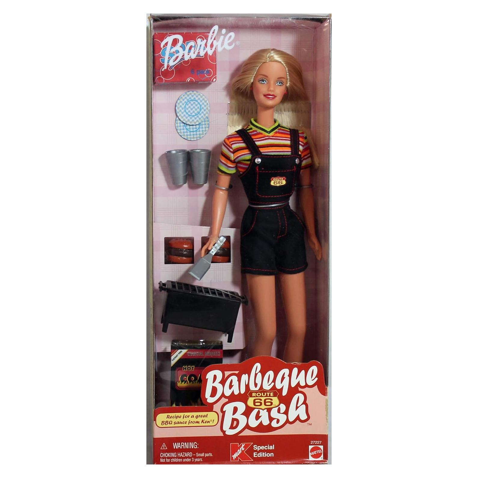 Barbie Barbacoa Ruta 66 Edición Especial Mattel 2000