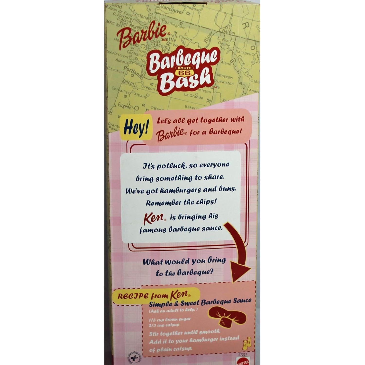 Barbie Barbacoa Ruta 66 Edición Especial Mattel 2000