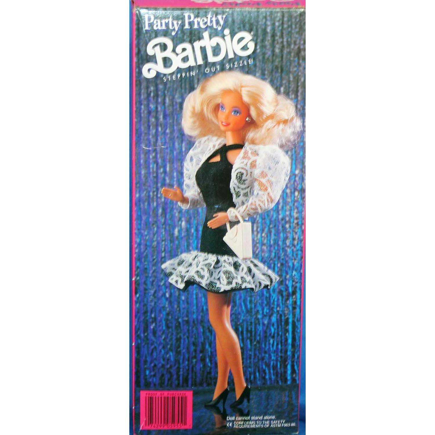 Muñeca Barbie Fiesta Bonita Mattel 1990 - Colección de Moda