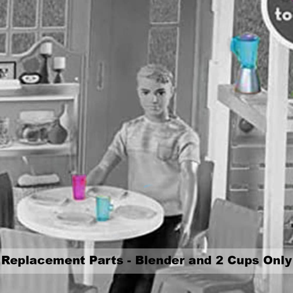 Piezas de Repuesto Barbie FXG57 - Licuadora y 2 Tazas