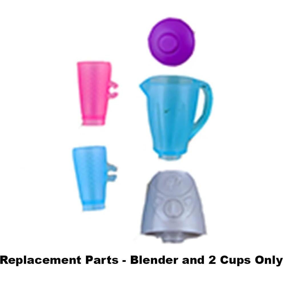 Piezas de Repuesto Barbie FXG57 - Licuadora y 2 Tazas