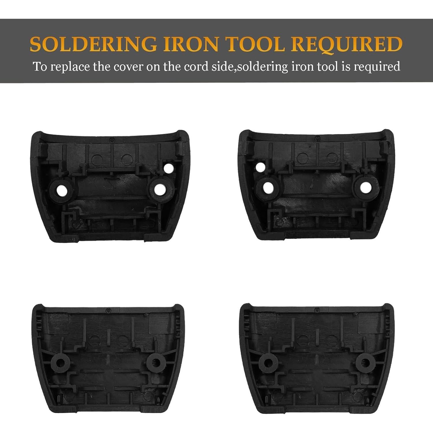 Hebillas de Repuesto Fadmew para Auriculares HyperX Cloud Alpha